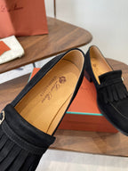 LP 26SS Loafers  Black Suede 579616