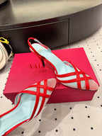 VT 25 Mesh Slingback Red Sheepskin 321568