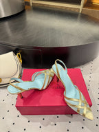 VT 25 Mesh Slingback Gold Sheepskin 327591