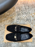 CL Mocallista Loafers Black Suede 637428