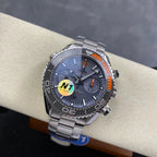 Omega Seamaster 46mm Dark Gray Dial Black Bezel Steel