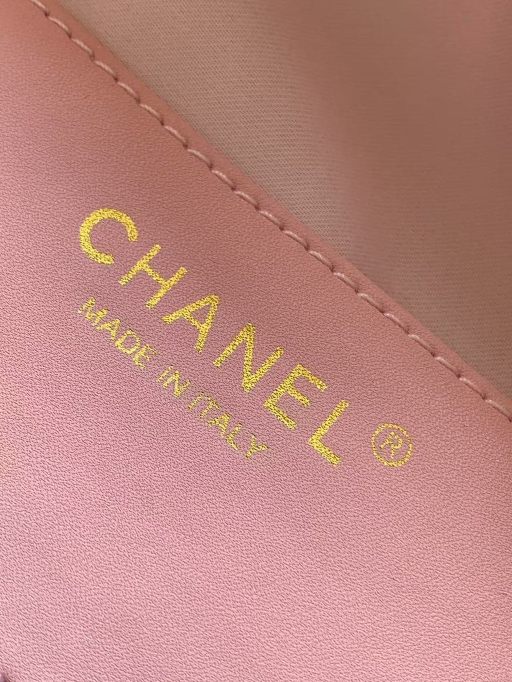 CC 25C Hobo Bag 30cm Pink Grained Calfskin