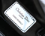 CD Lady Dior Mini Bag With Silver Hardware Calfskin