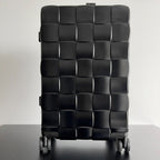BV 25 Odyssey Cabin Suitcase Black Polycarbonate & Intreccio Pattern