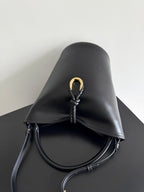 BV 25S Medium Liberta 30cm Black Calfskin GHW