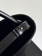 BV 25S Medium Liberta 30cm Black Calfskin GHW