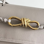 BV Ciao Ciao Bag 26cm In Limestone Leather