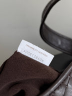 BV 25s Veneto Bag 38cm Deep Brown Calfskin Hardware