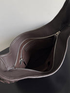 BV 25s Veneto Bag 38cm Deep Brown Calfskin Hardware
