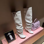 Loewe Toy Over Boots White Leather 524993