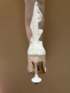 Loewe Toy Over Boots White Leather 524993