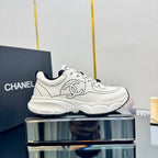CC Sneaker White with Logo Cowhide 238621