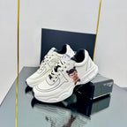 CC Sneaker White with Sticker Cowhide 238629