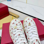 VT 25 Royco Sneaker Cherry White Cowhide 331397