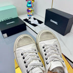 CC 25C Dirty Casual Sneaker White Sheepskin Rubber 413854