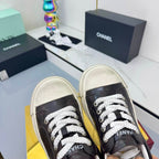 CC 25C Dirty Casual Sneaker Black White Sheepskin Rubber 413855