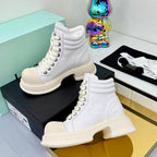 Chanel 2025 High-Top Sneakers White Cowhide 469787