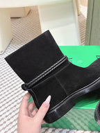 BV James Ankle Boot Black Suede 548537