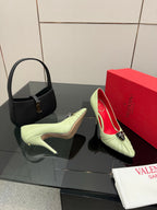 VT Panthea Pumps 105Mm Light Green Goatskin 630183