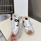 Loewe Ballet Runner 2.0 Sneaker Grey Suede Shearing 536831