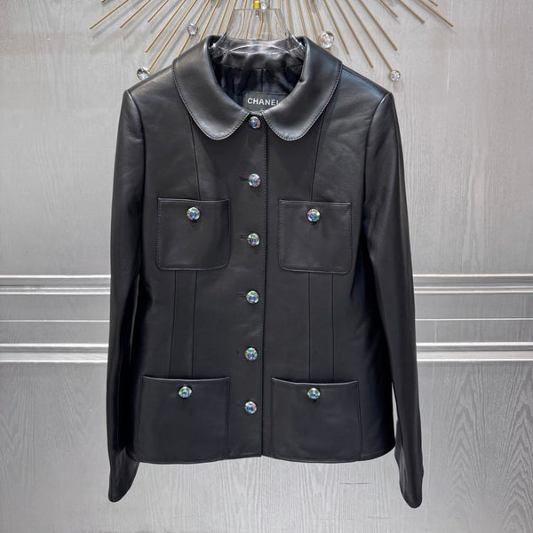 CC 25 Jacket Black Lambskin 020802090
