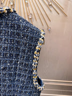 CC 25 Vest Blue Tweed 95960990