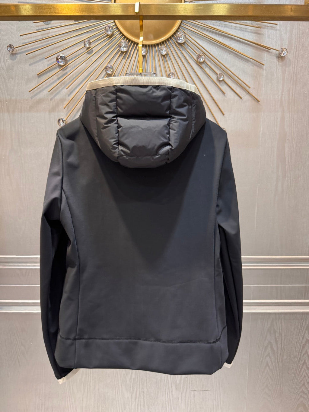MC 25 Thin Down Jacket Black Polyester 0008