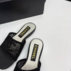 CC 25 Slippers Satin and Sheepskin 270798