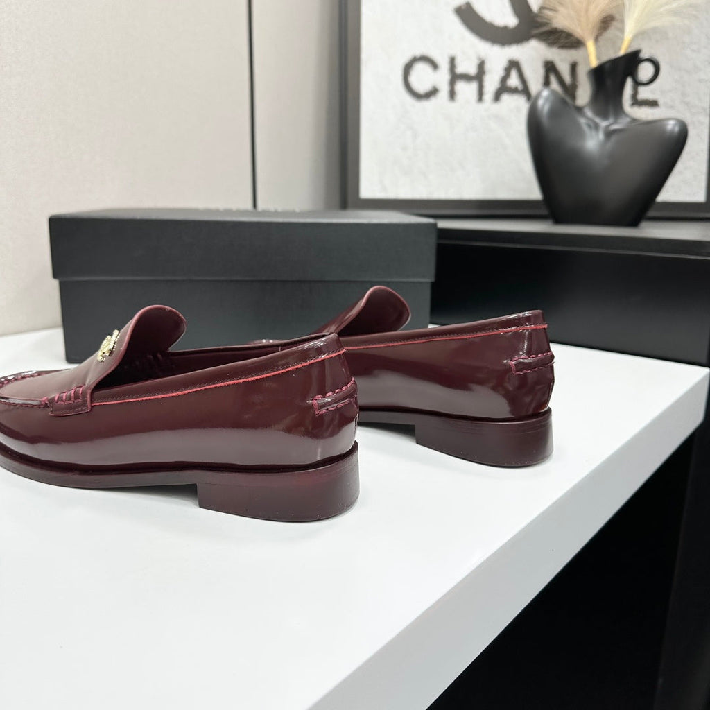 CC SS 2026 Pre Loafer Burgundy Calfskin 630470