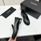 CC SS 2026 Pre Loafer Black Calfskin 630471