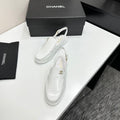 CC SS 2026 Pre Slingbacks White Calfskin 630479