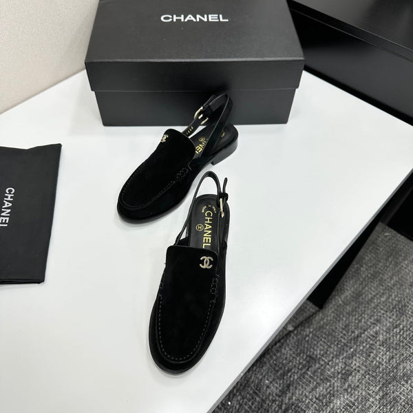 CC SS 2026 Pre Slingbacks Black Suede 630480