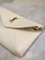 Calypso Bag 19cm White Elephant Leather