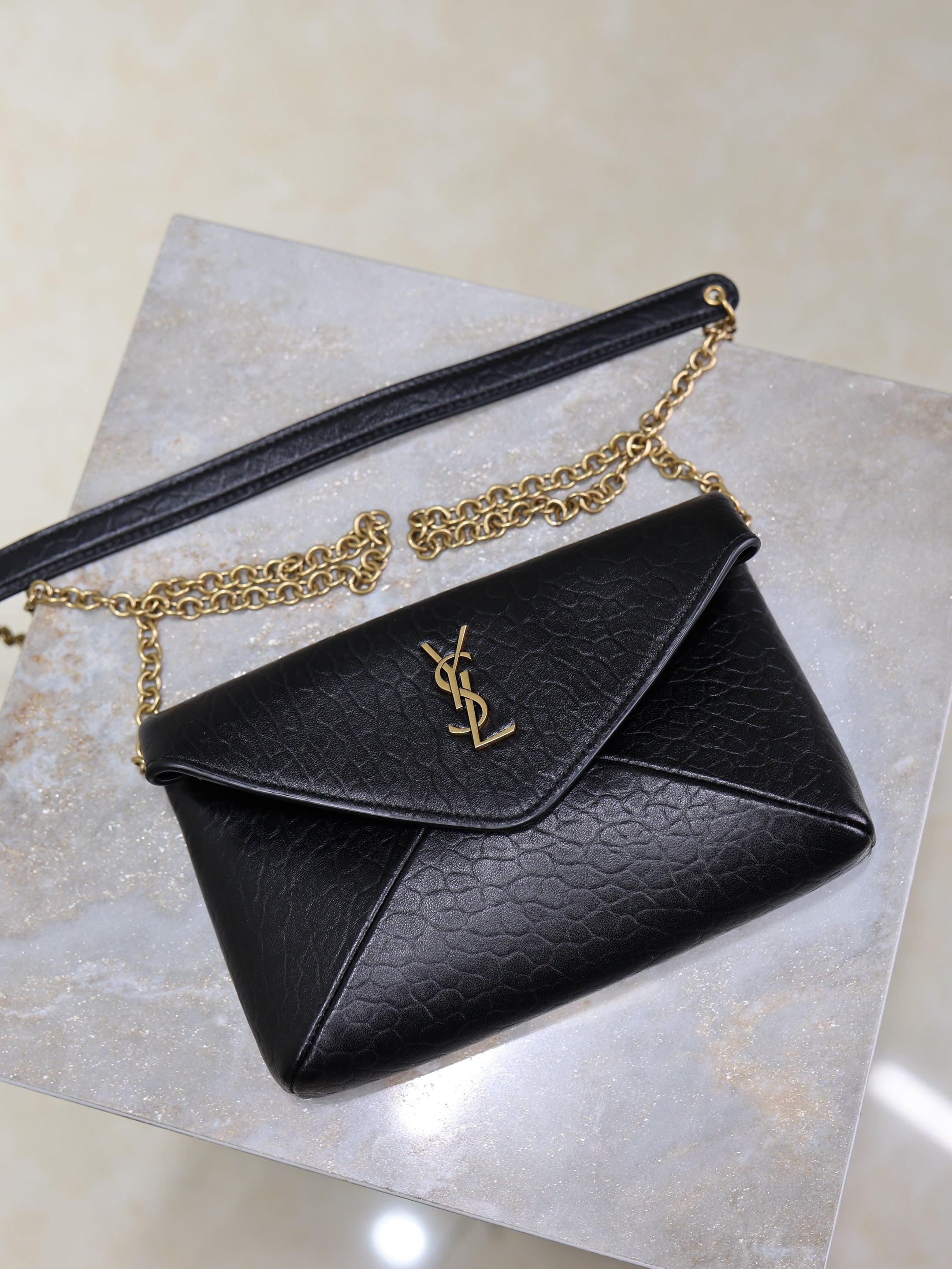 Calypso Bag 19cm Black Elephant Leather