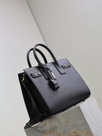 Sac De Jour Nano 32cm Black Cowhide GHW