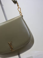 Mini Voltaire 21cm Olive Green Calfskin GHW