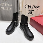 VT ankle boots black calfskin 174449