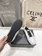 Prada 25s Sneakers white sheepskin 535497