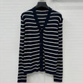 CD 25 Cardigan Black Linen Cashmere
