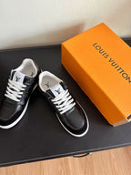 LV Stadium Sneaker Black Monogram Cowhide