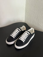 LV Sneakers Time Out Light Black Monogram Calfskin