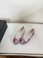 Ballet Flats Pink Cloth