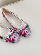 Ballet Flats Pink Cloth