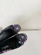 Ballet Flats Black Cloth