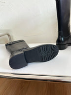 RIVER BOOTS IN BLACK SMOOTH CALFSKIN