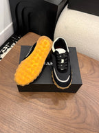 CC 2026 Sneaker Black Fabric Suede Calfskin 676171