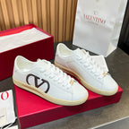 VT 25S  Casual Sneakers White Black Cowhide 563094