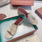 LP 25 Summer Charm Sandal 55 Grey Suede