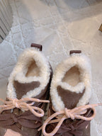 UGG Sneaker  Pink Suede and Fleece 516900