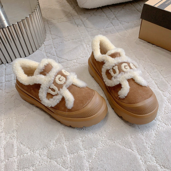 UGG Tazz Slipper Loafers Brown  Suede and fleece 516903